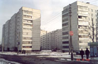 
Массив многоэтажных жилых домов на ул. Володарского
